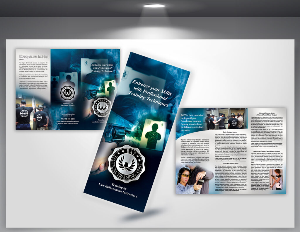 Training Trifold Brochure